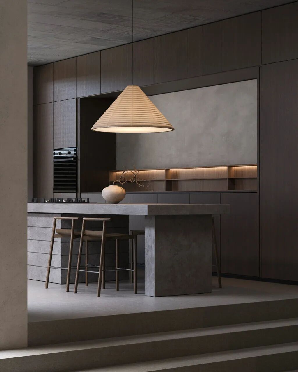 看不腻的禅意风，客厅就是“观景点”治愈系美学直接拉满！-1