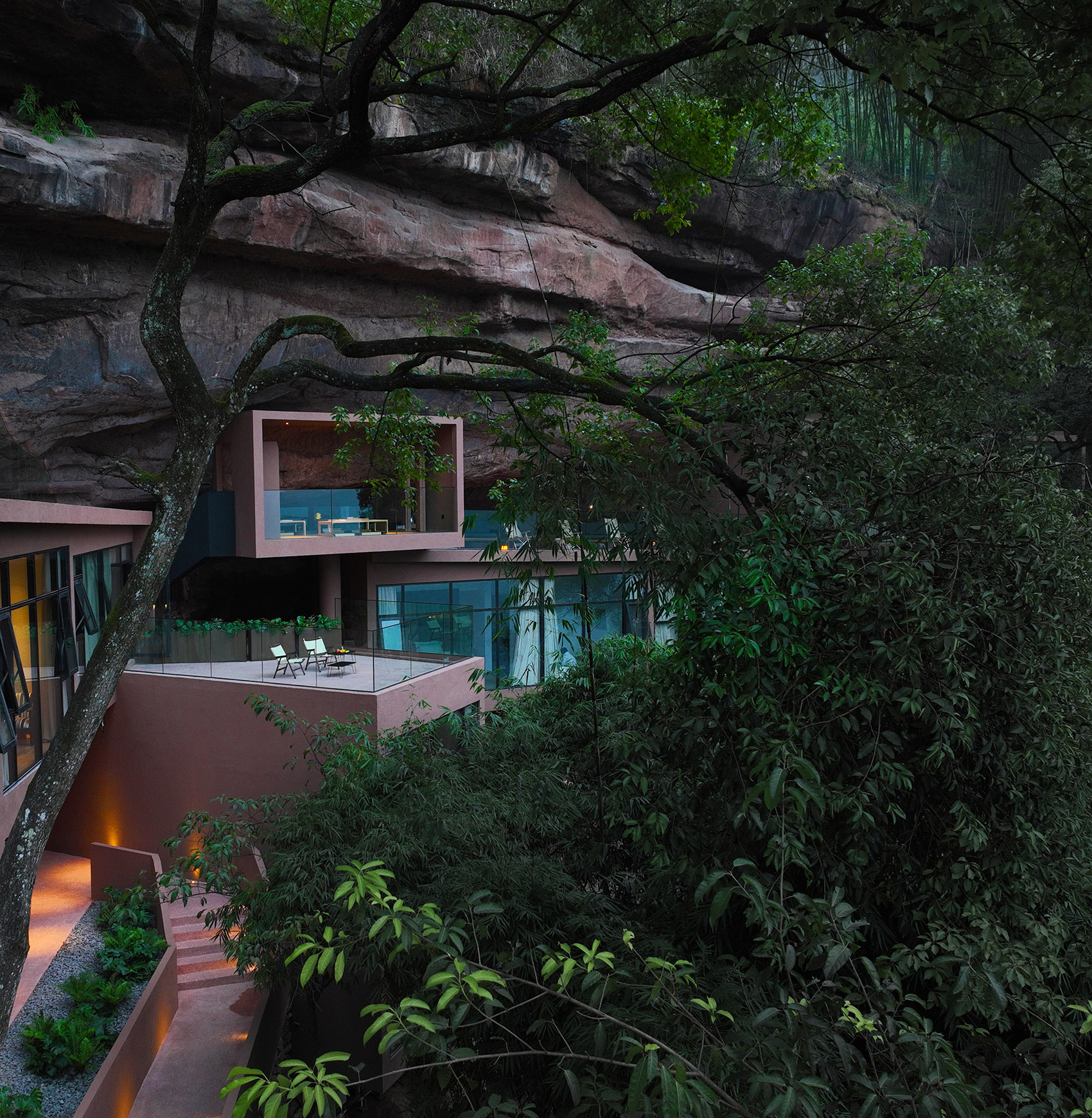 贵州匠庐洞穴酒店丨中国贵州丨空间的诗学-40