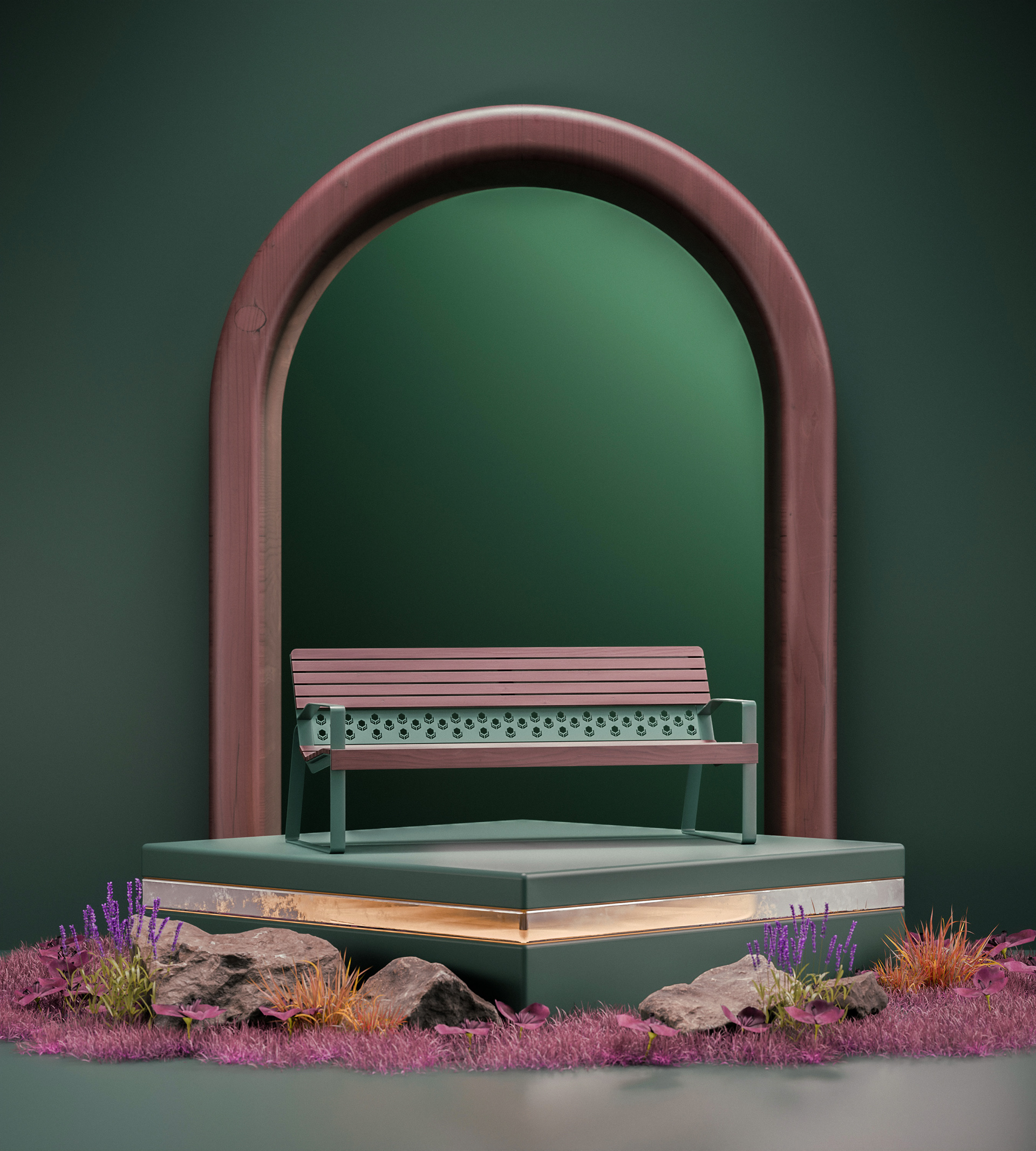 开发定制公园家具-4