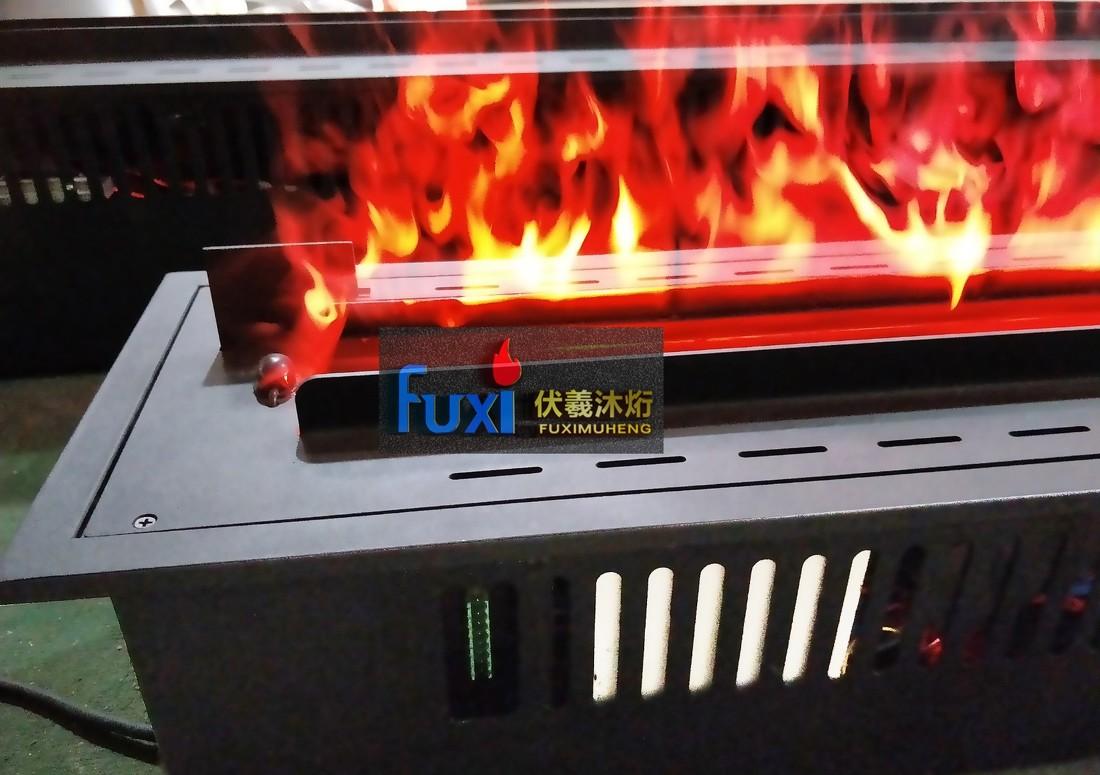 智能家居配饰打造现代音乐雾化壁炉空间-24