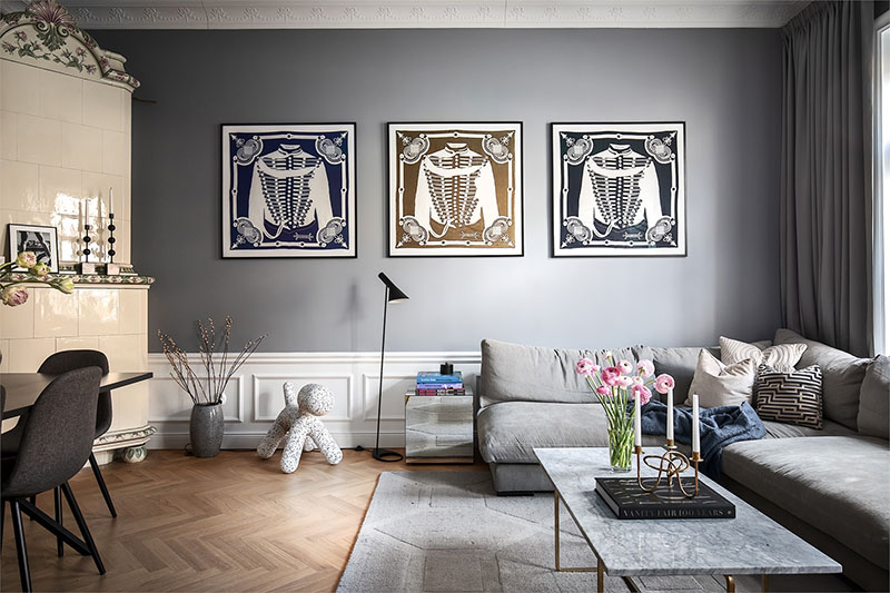 瑞典百年陶艺 stove 的现代魅力公寓-5