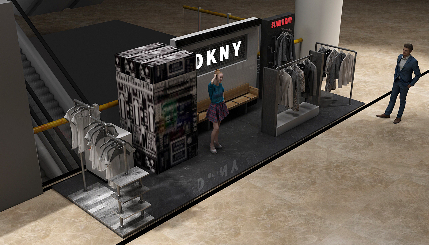 MAP Group Booth - DKNYxMetro Card & Kipling Live Light-3