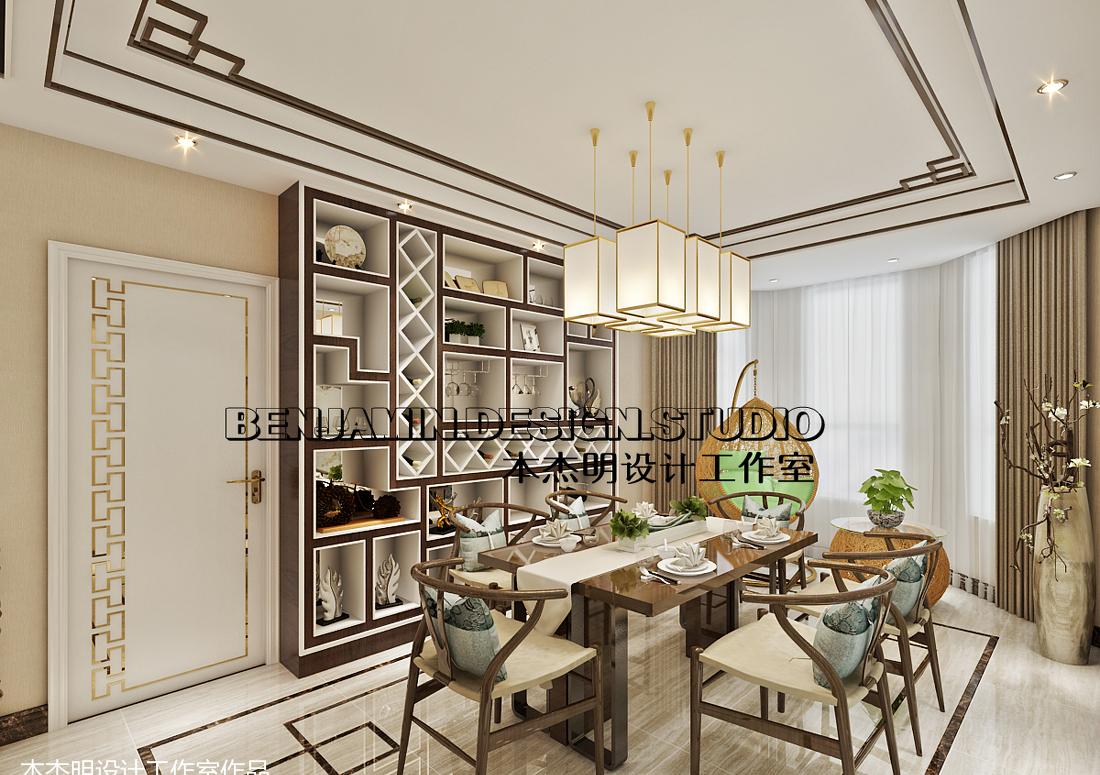 
渤海城邦330平新中式 -6