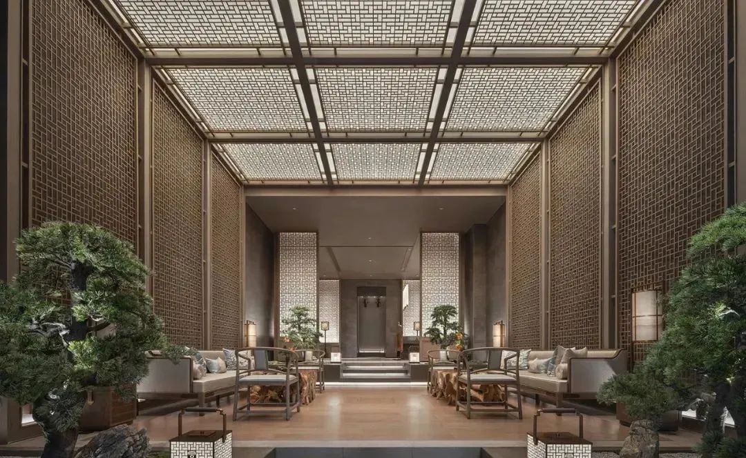 1700㎡东方美学会所丨漫思设计-67