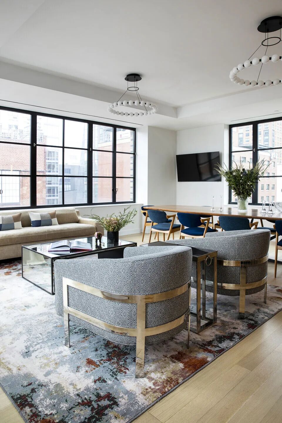 挑空别墅丨美国曼哈顿丨Studio Ness-31