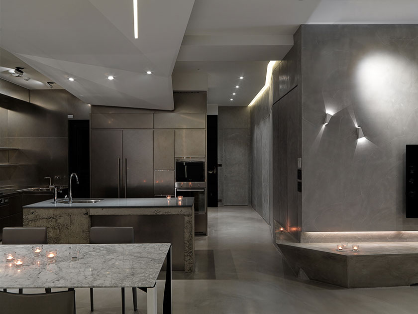 佛偈——灰色系住宅  云邑室内设计-1