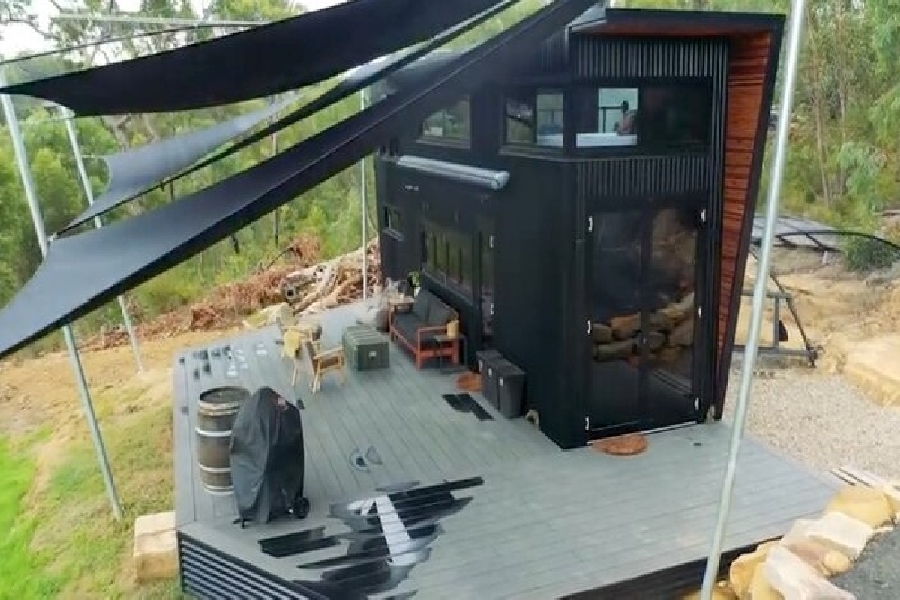 现代简约蓝山小房子丨澳大利亚-43