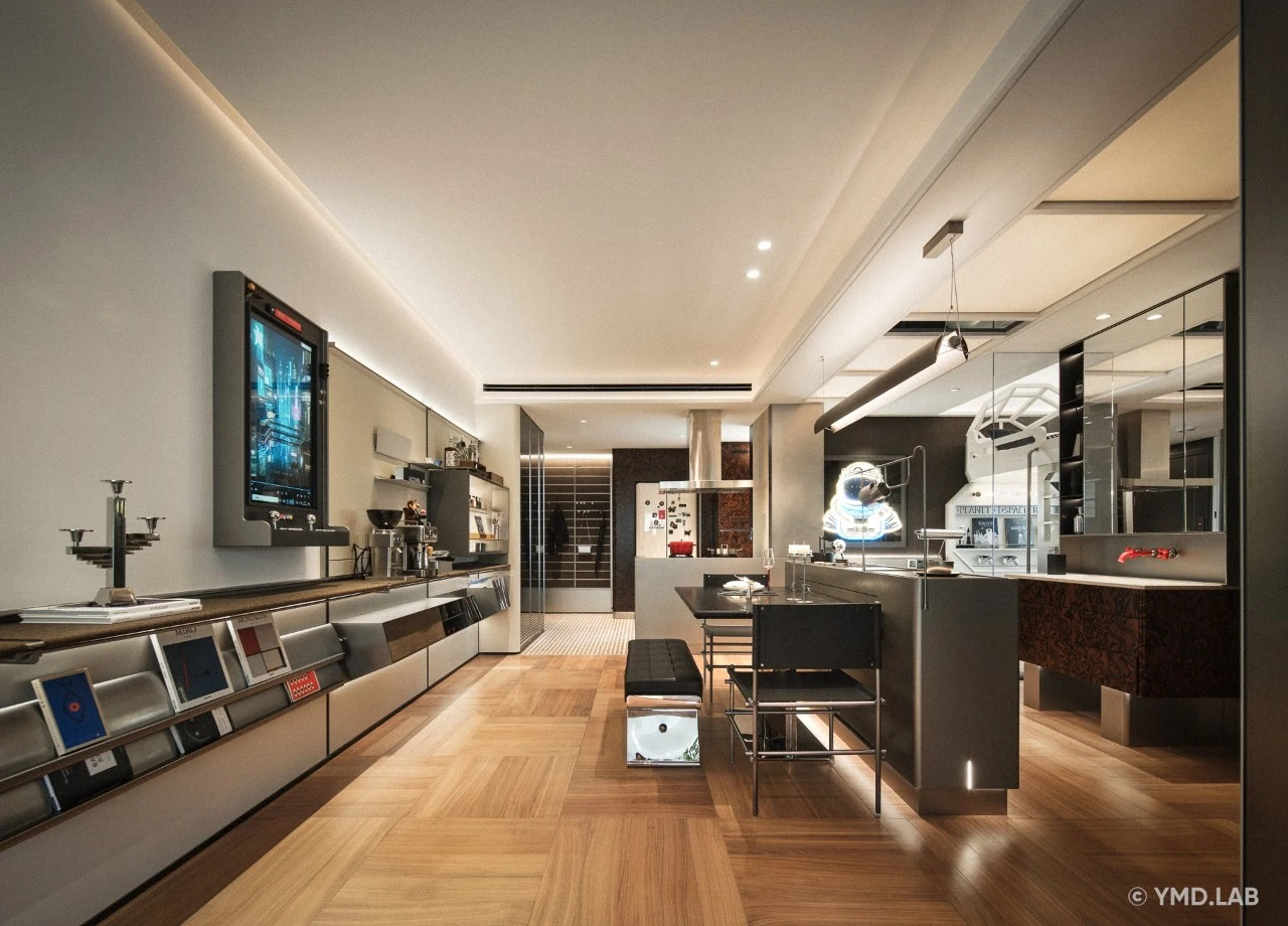 深圳山樾湾70B&70C户型样板间丨中国深圳丨岳蒙设计-89