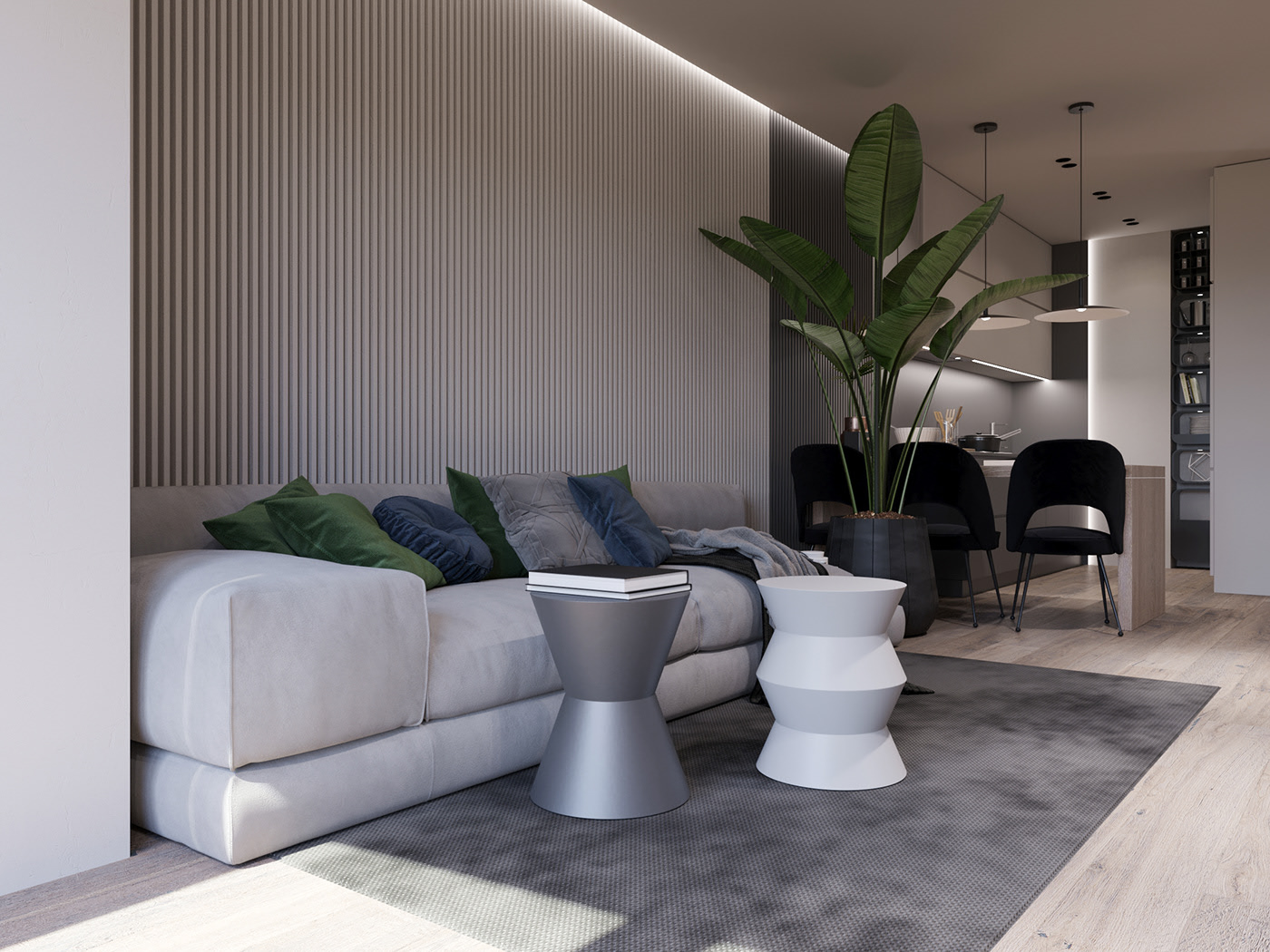 开放式 小户型一居设计-4