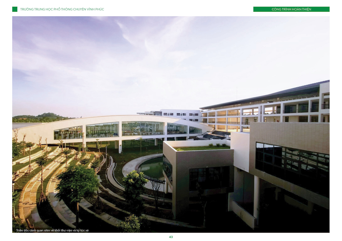 绿色校园设计典范 | 越南 Vinh Phuc 市高级中学-40
