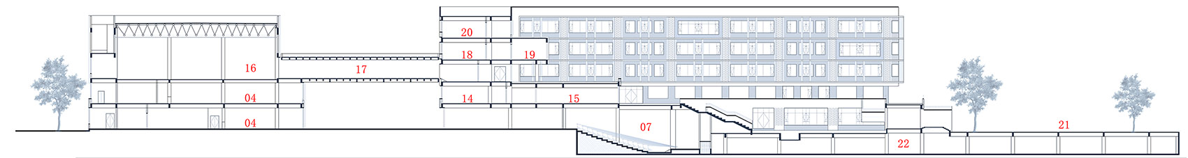 邹平市渤海实验学校丨中国山东丨山东建筑大学建筑城规学院象外营造工作室-98