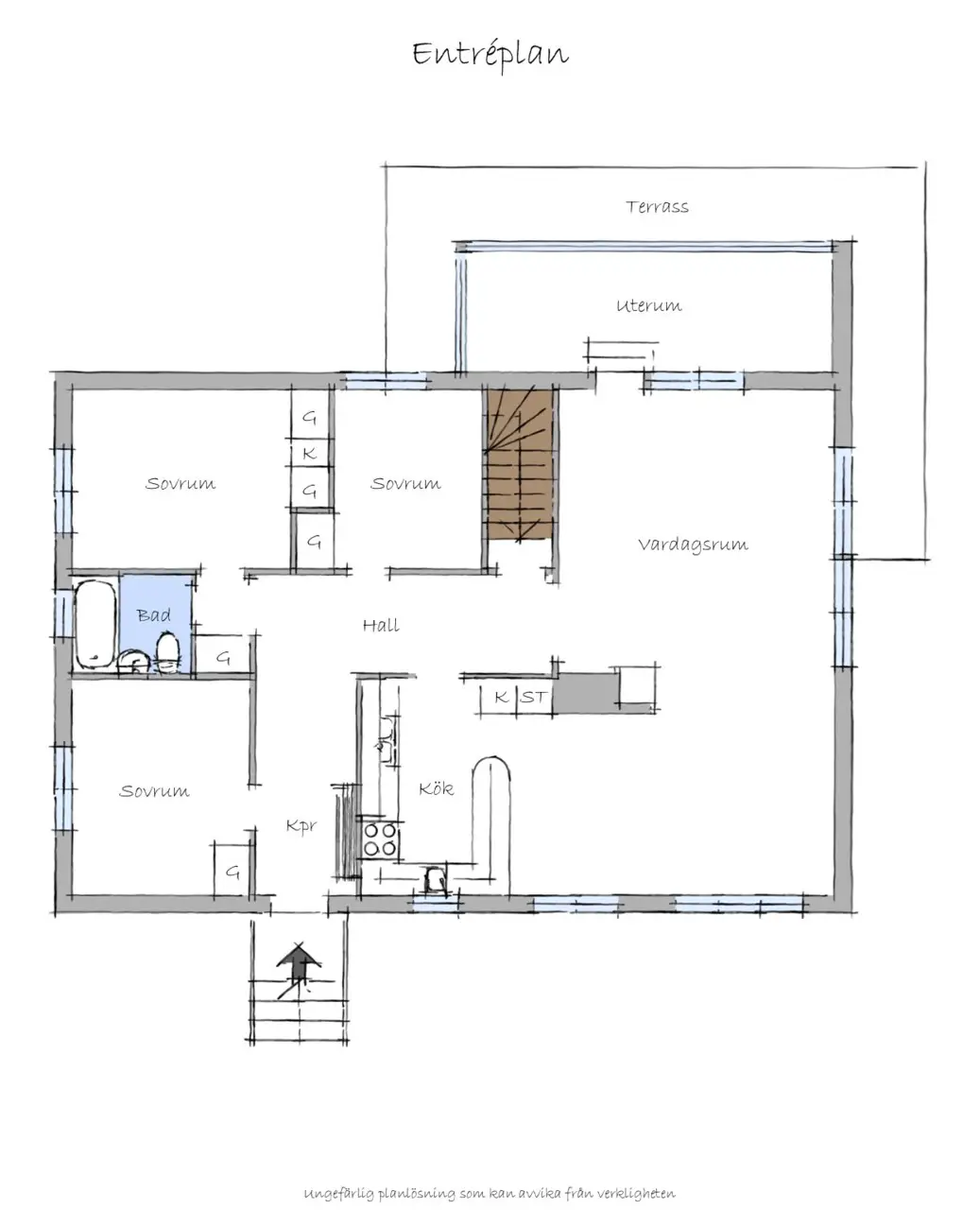 北欧禅意 | 瑞典 204m²神秘住宅设计-15