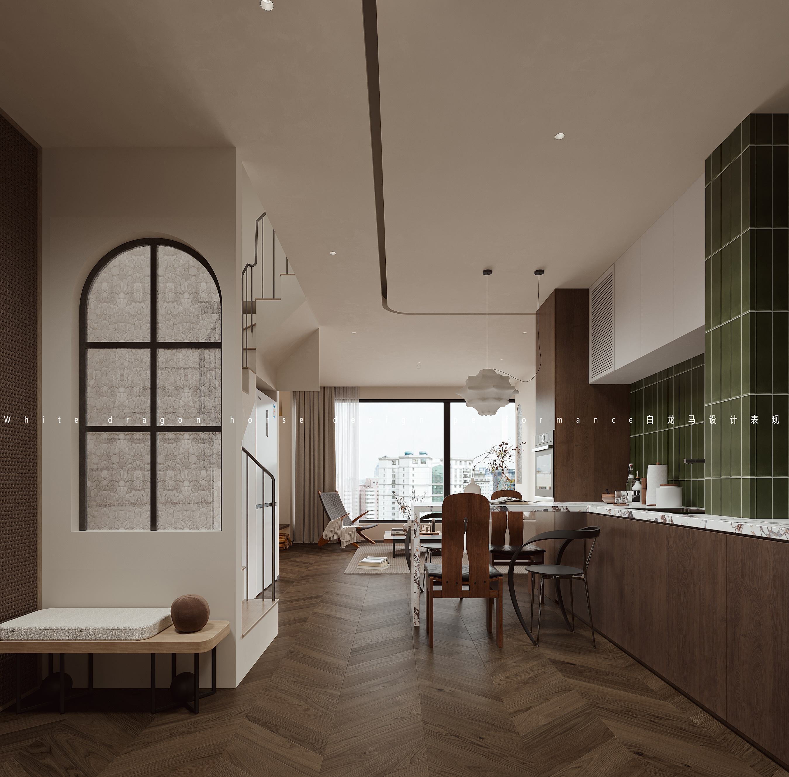 中式古典客餐厅-2