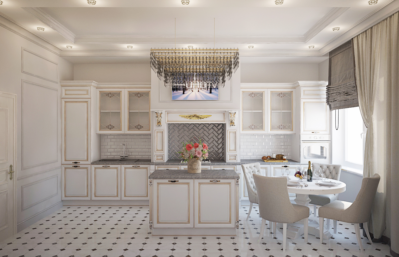 150平米别墅室内设计项目丨俄罗斯莫斯科丨INTERIO设计工作室-26