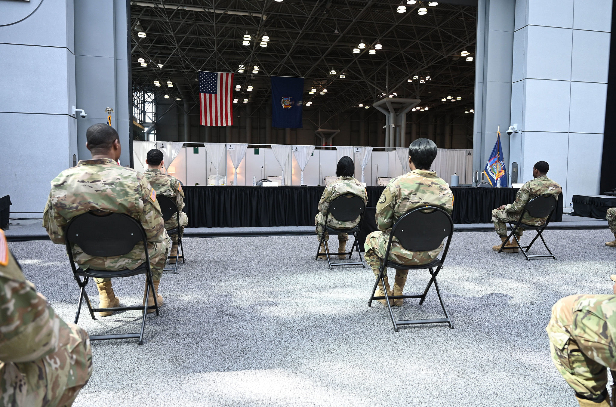 纽约贾维茨中心2500张床位医院改造项目丨美国曼哈顿丨美国陆军工程兵团-29