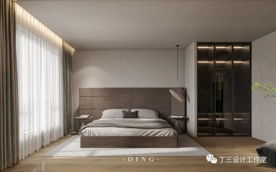 杭州君临天下极简诧寂风格大平层设计丨中国杭州丨浙江天工装饰工程有限公司 TAGO D 设计工作室-57