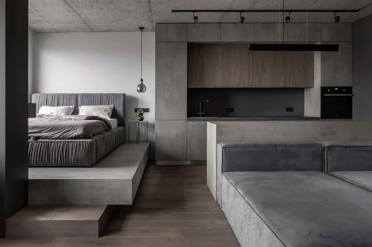 49㎡高级灰公寓丨Syndicate Architects-15