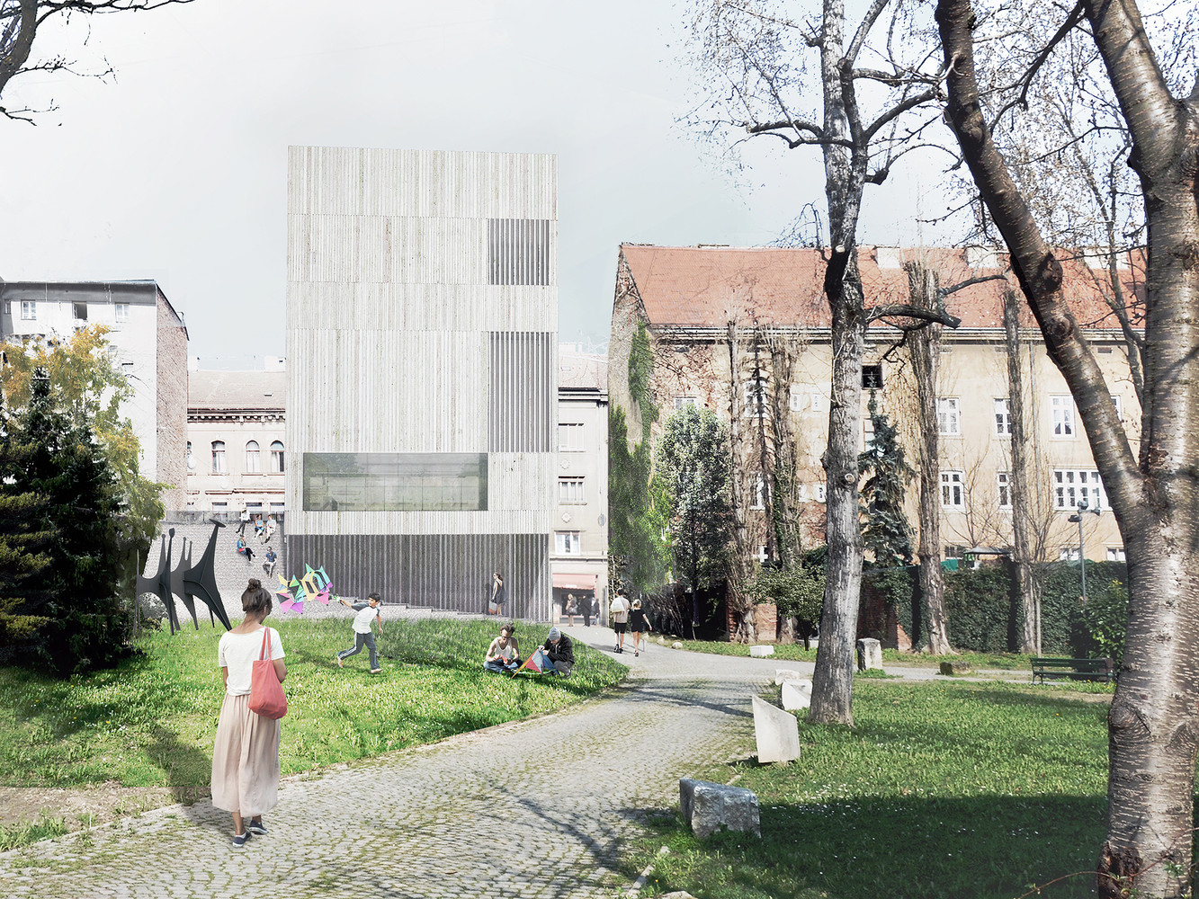 Multiplan Arhitekti Wins Competition for New Gallery in Zagreb-2