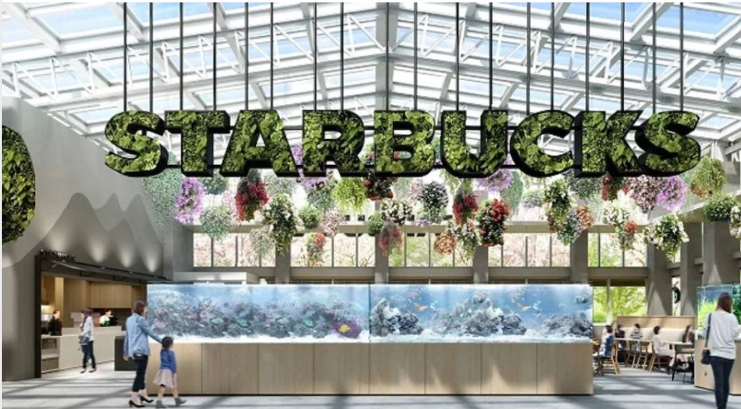 全球最美星巴克,花店、水族馆、百樱共赏-2