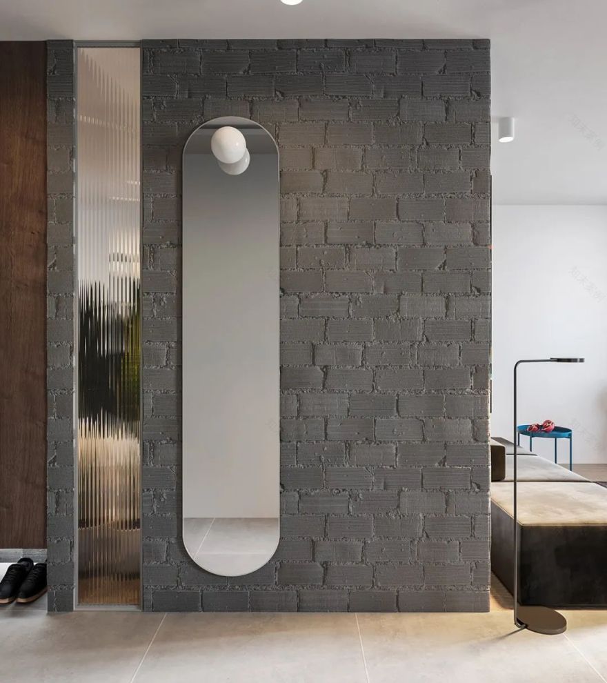 55㎡蓝绿装饰公寓,紧凑空间设计典范-36