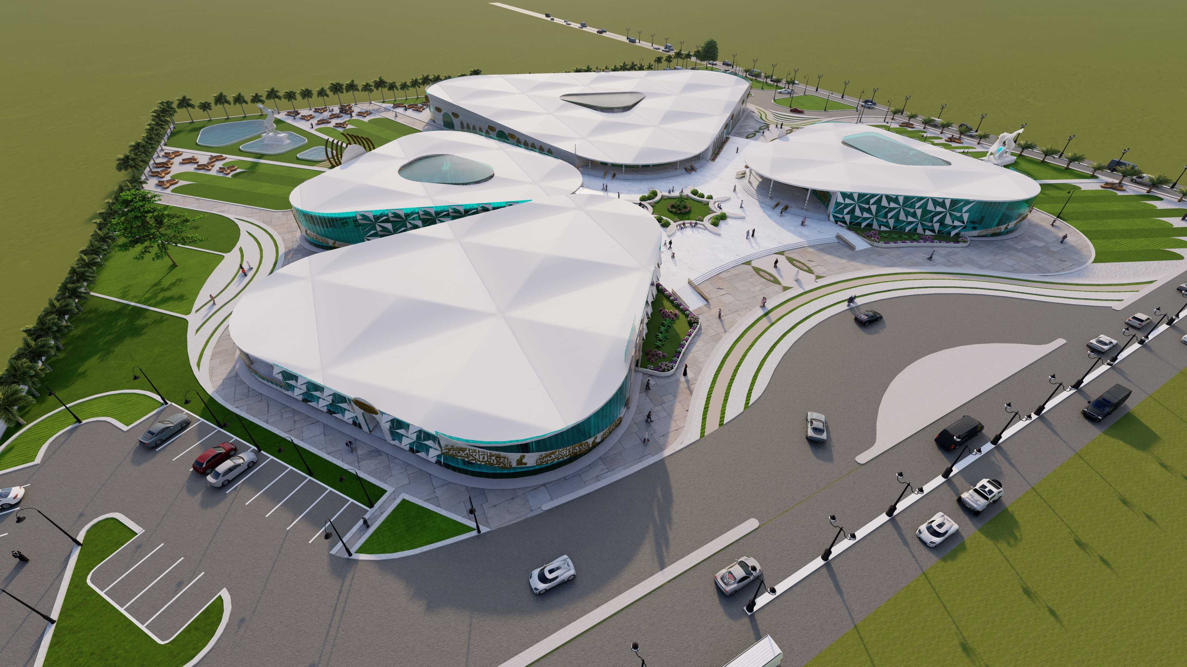 GRADUATION PROJECT ( ISLAMIC MUSEUM IN NEW RASHID )-12