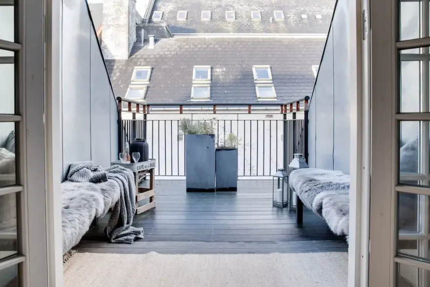 丹麦蓝色公寓 | 宁静的禅意空间-20