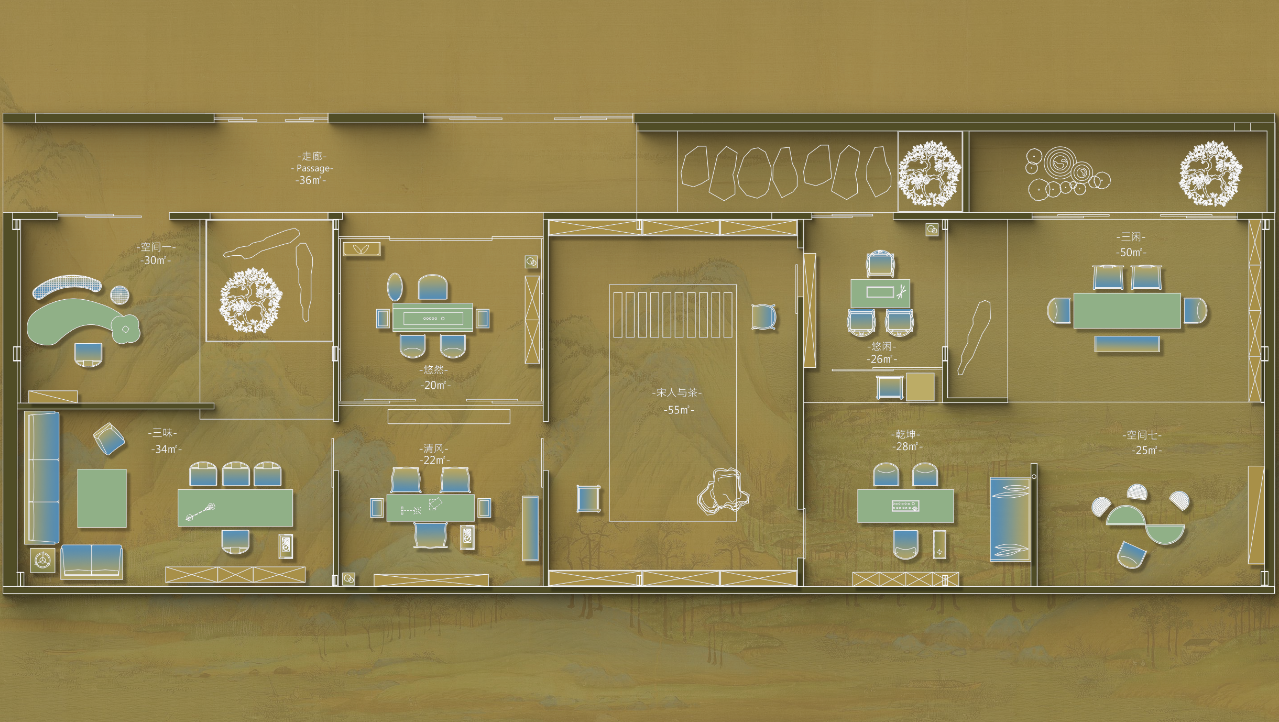 源木禅 茶 · 家具空间展厅丨中国西安丨子俞空间设计-18