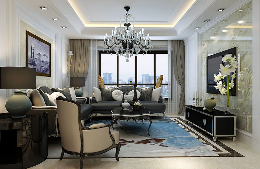 罗马都市  奢华法式别墅丨中国嘉兴丨鸽盟·厨卫改造家-3