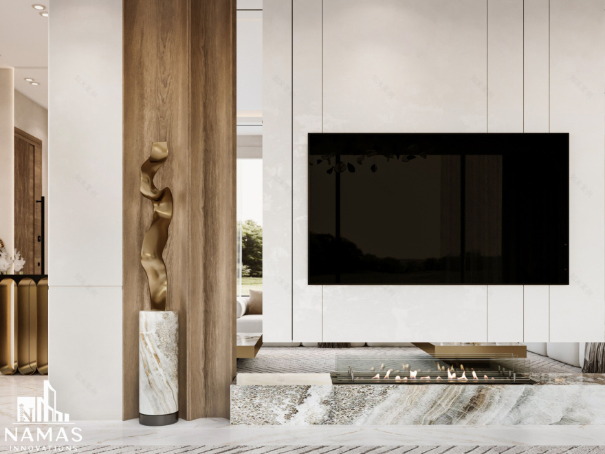 现代奢华会客厅 丨巴林丨Namasinnovation-10