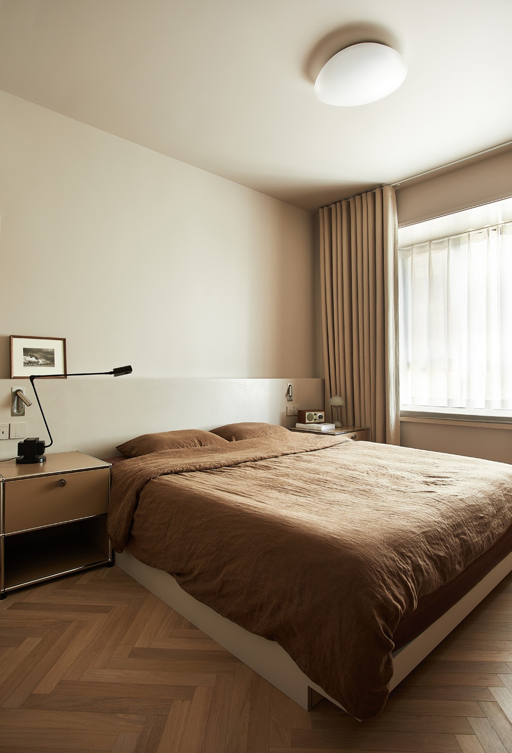 奶油复古感公寓丨中国北京-52