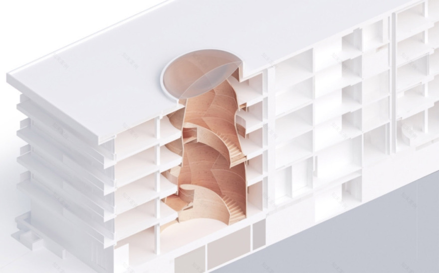 Blumer Lehmann总部中庭丨斯图加特大学计算设计与建造研究所,K&L Architekten事务所-15