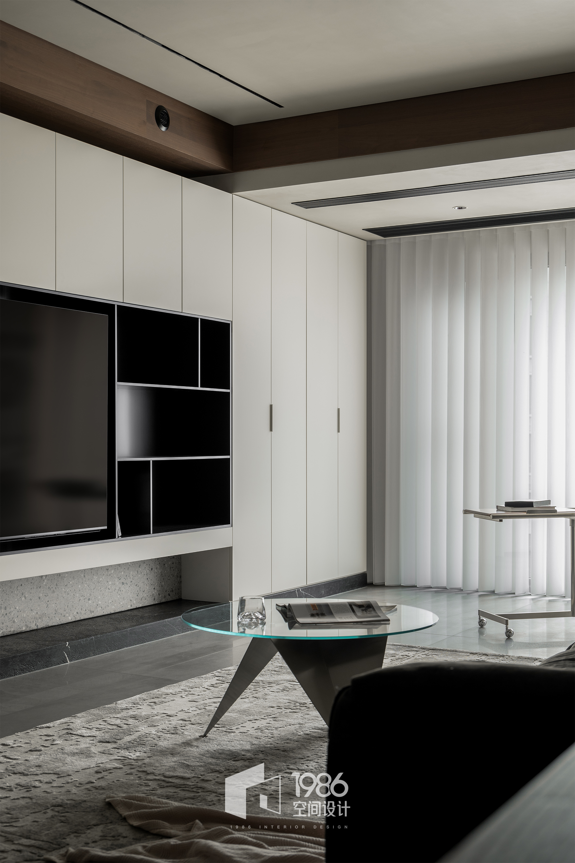 1986设计｜147㎡极简现代风，打破传统定义新现代设计-2