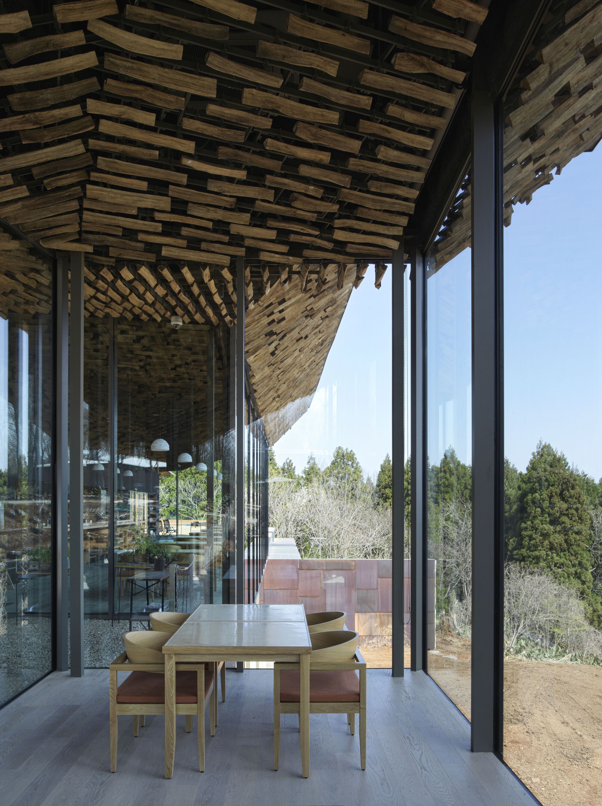 Snowpeak Field Suite 水疗中心总部丨日本丨Kengo Kuma & Associates-48