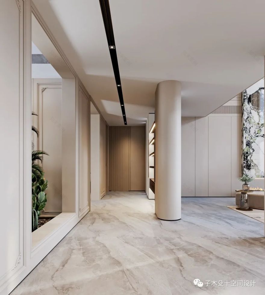 抚顺万科法式浪漫空间丨中国抚顺丨子木殳十空间设计-15