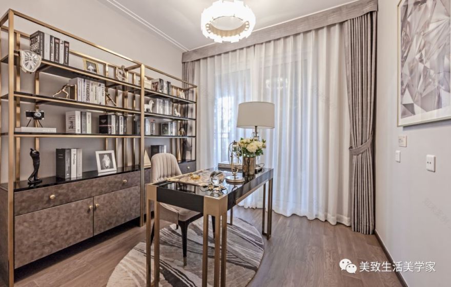 江阴银城长江赋样板房 | 现代轻奢与法式优雅的完美融合-51