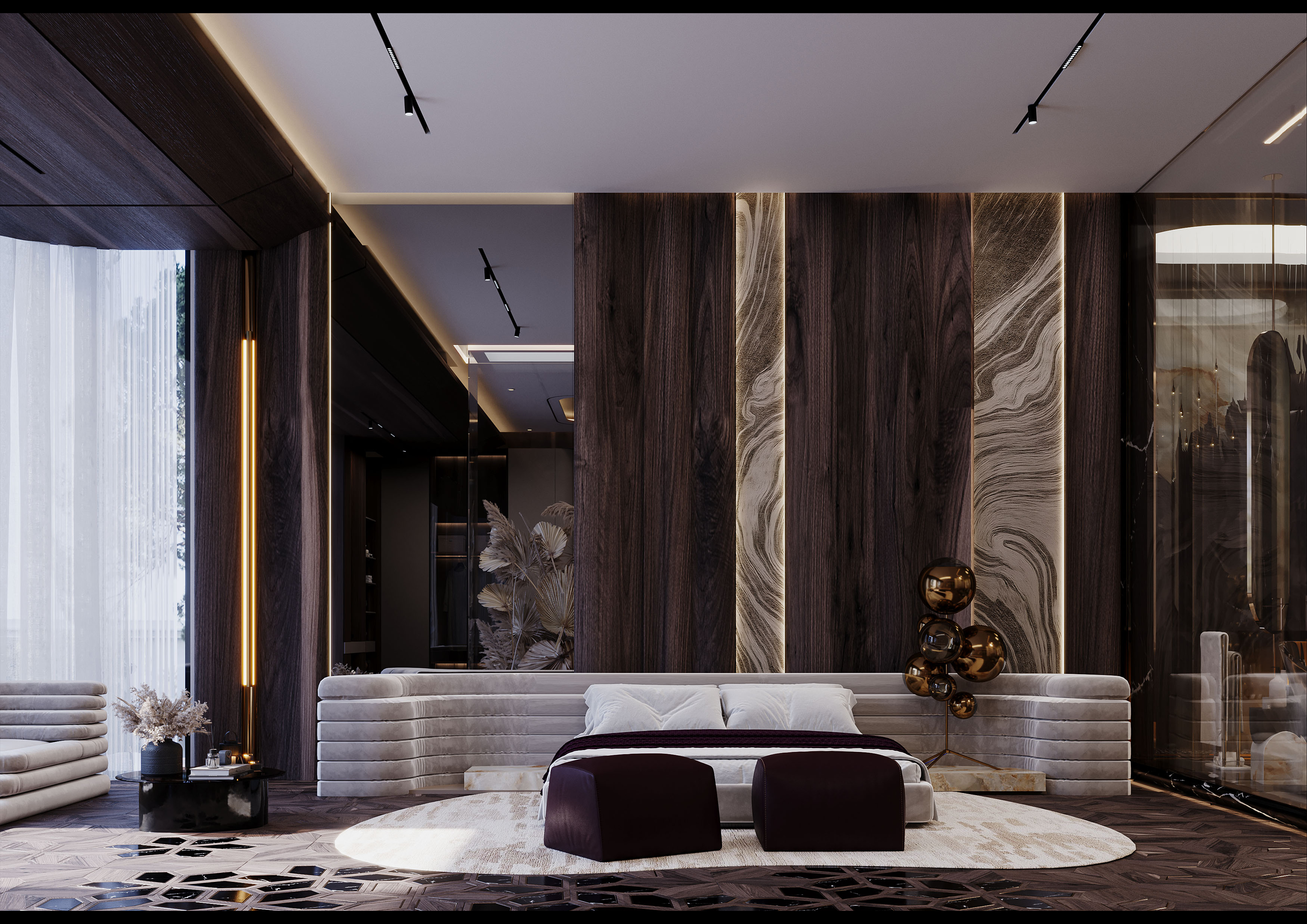 LUXURY & COZY MASTER BEDROOM l PRIVAT VILLA-1