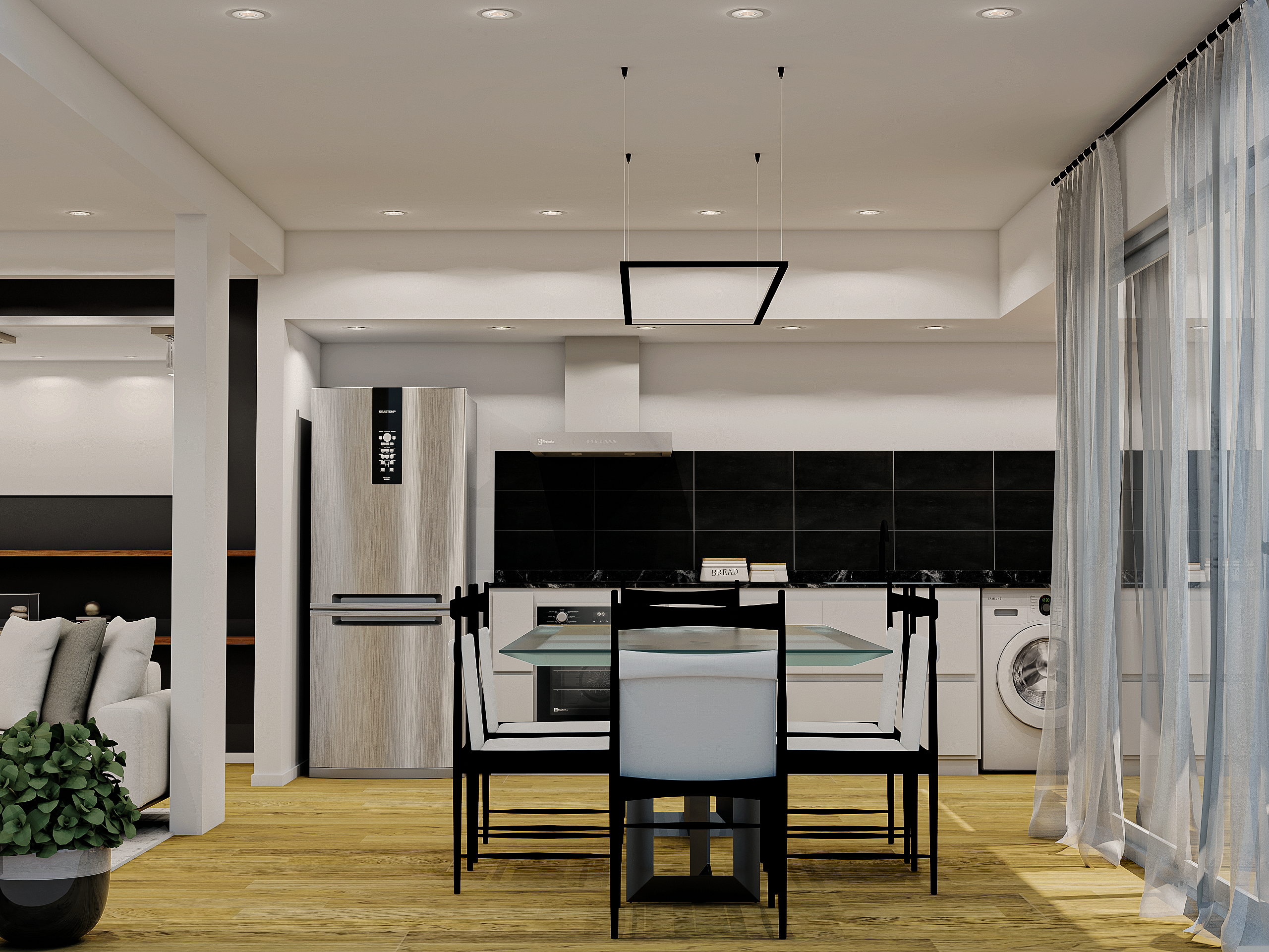 Ramallo建筑可视化,电视架可视化等多个项目丨micaelasanmartin-18