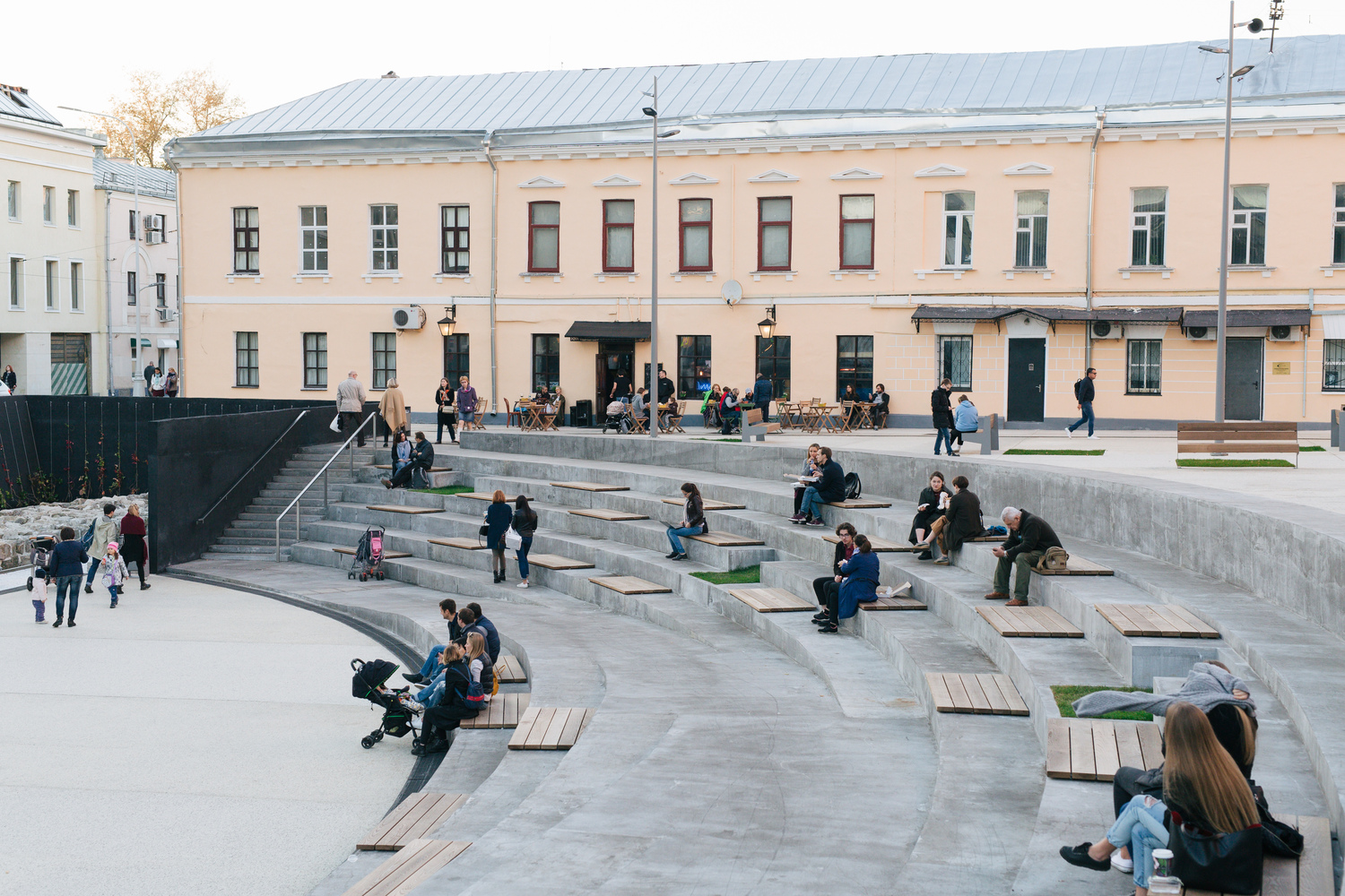 莫斯科 Khokhlovskaya Square 室内设计-4
