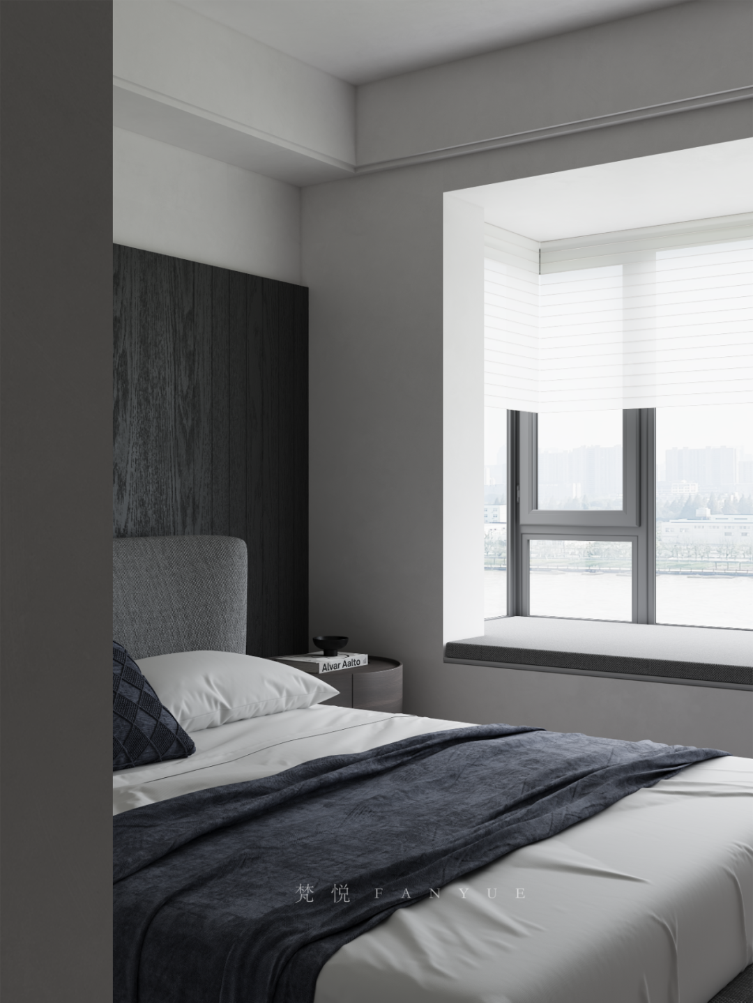 FANYUESTUDIO|江上印180㎡精装改造·现代意式黑奢婚房-55