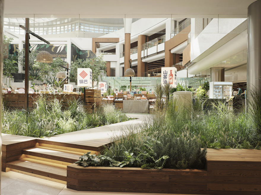 瑞虹新城太阳宫 FOODIE SOCIAL 2·0 南里食集丨中国上海丨nota 建筑设计工作室-17