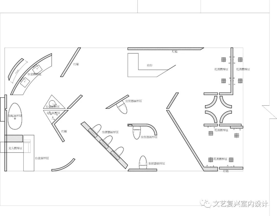 汉莎&GSI 卫浴展厅丨中国江苏丨文艺复兴室内设计-13