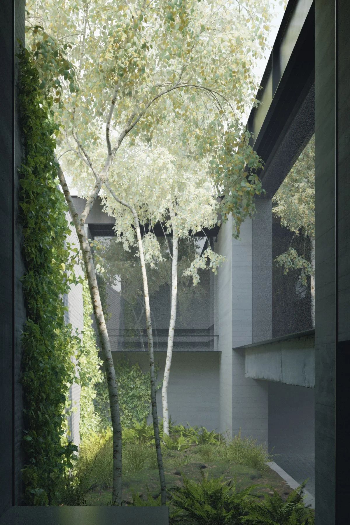 比利时根特庭院别墅设计丨Element Architecten-59