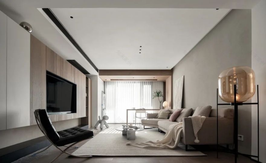 合肥堰湖山庄三室两厅现代宜居空间设计丨中国合肥丨壹境筑造-27