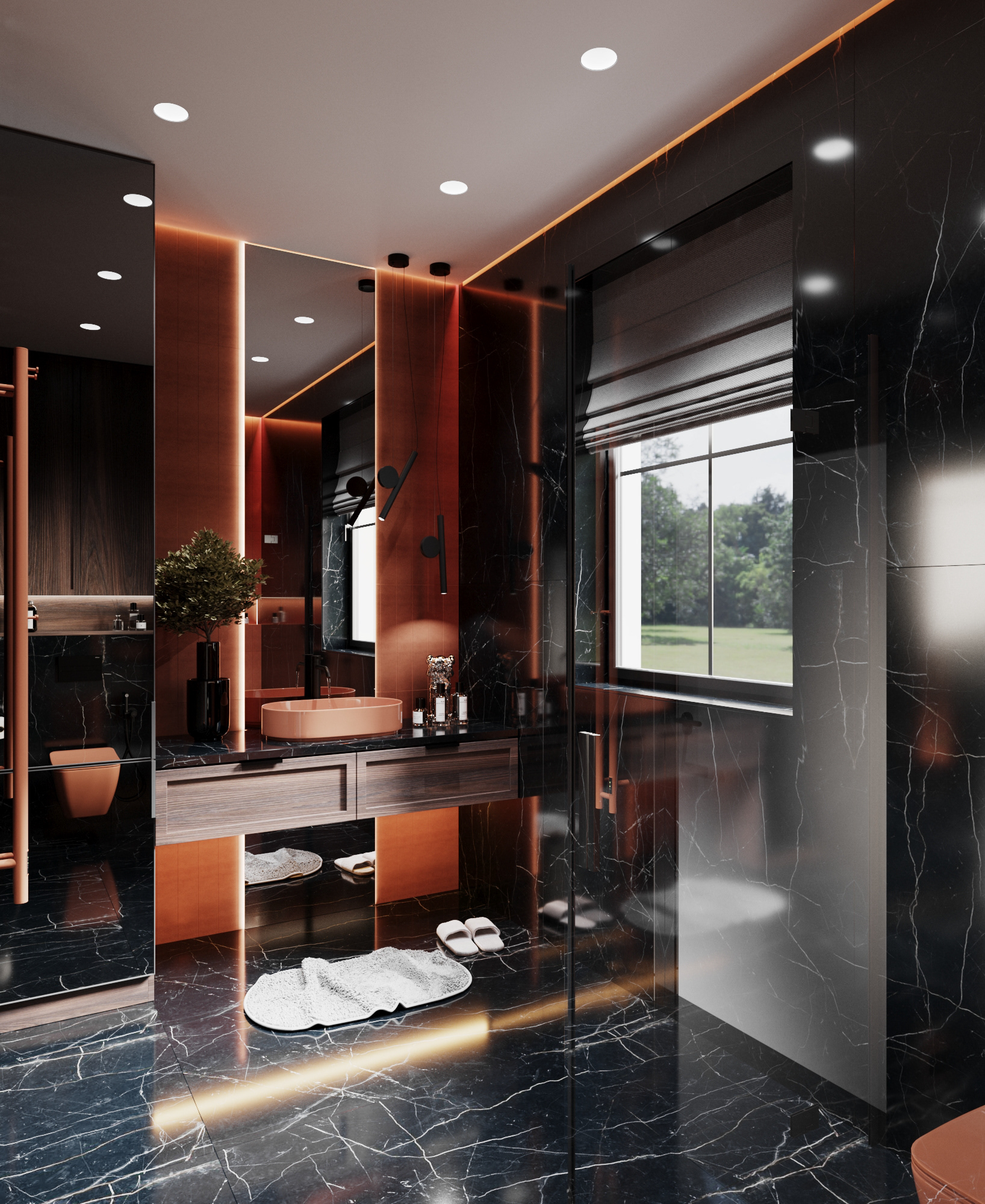 青少年男孩的卧室和浴室丨Kateryna Pik-12