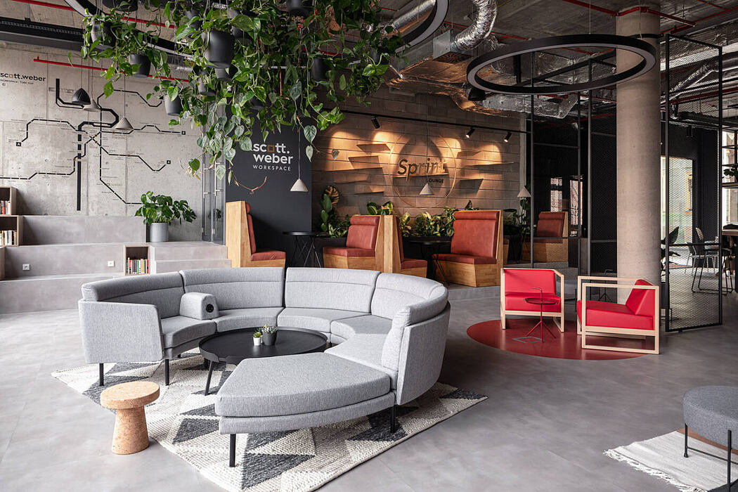 布拉格办公室与花园丨捷克丨Klik Architekti Studio-2