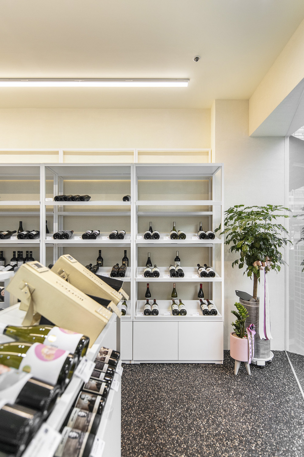 "白色调葡萄酒店设计，简约时尚"-19