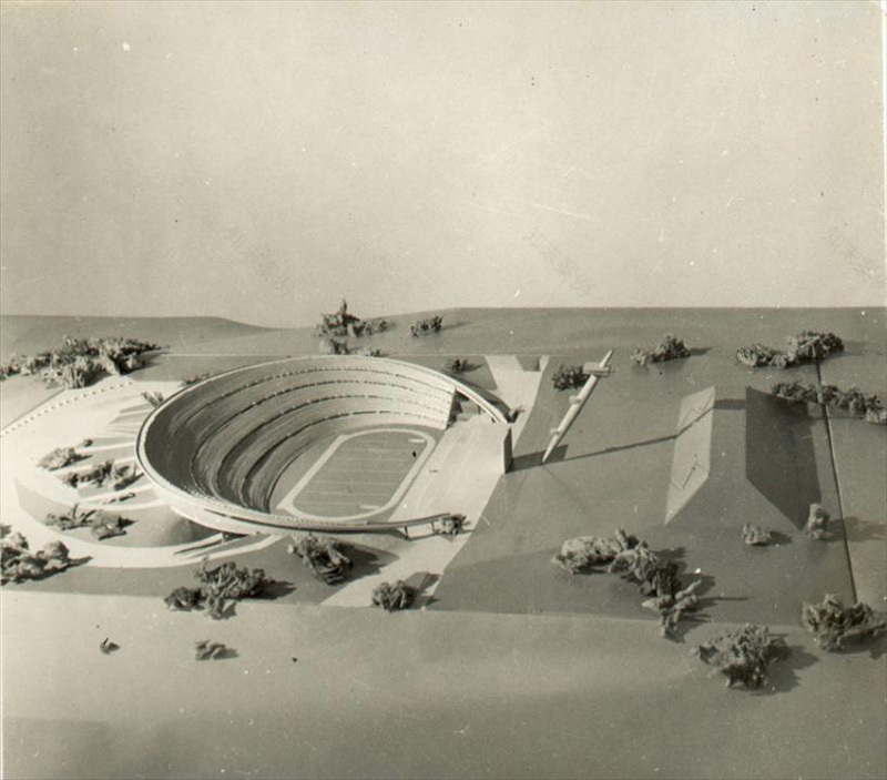 100 千名观众体育场项目丨法国巴黎丨勒·柯布西耶(Le Corbusier)-18