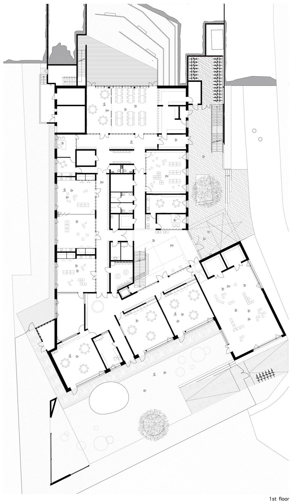Honcourt 学校丨法国丨f+f architectes-61