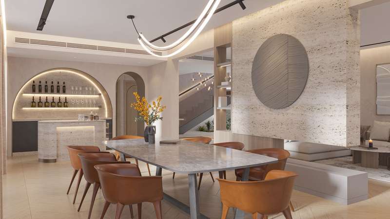 朱美拉住宅区私人别墅丨阿联酋迪拜丨4SPACE Designs-1