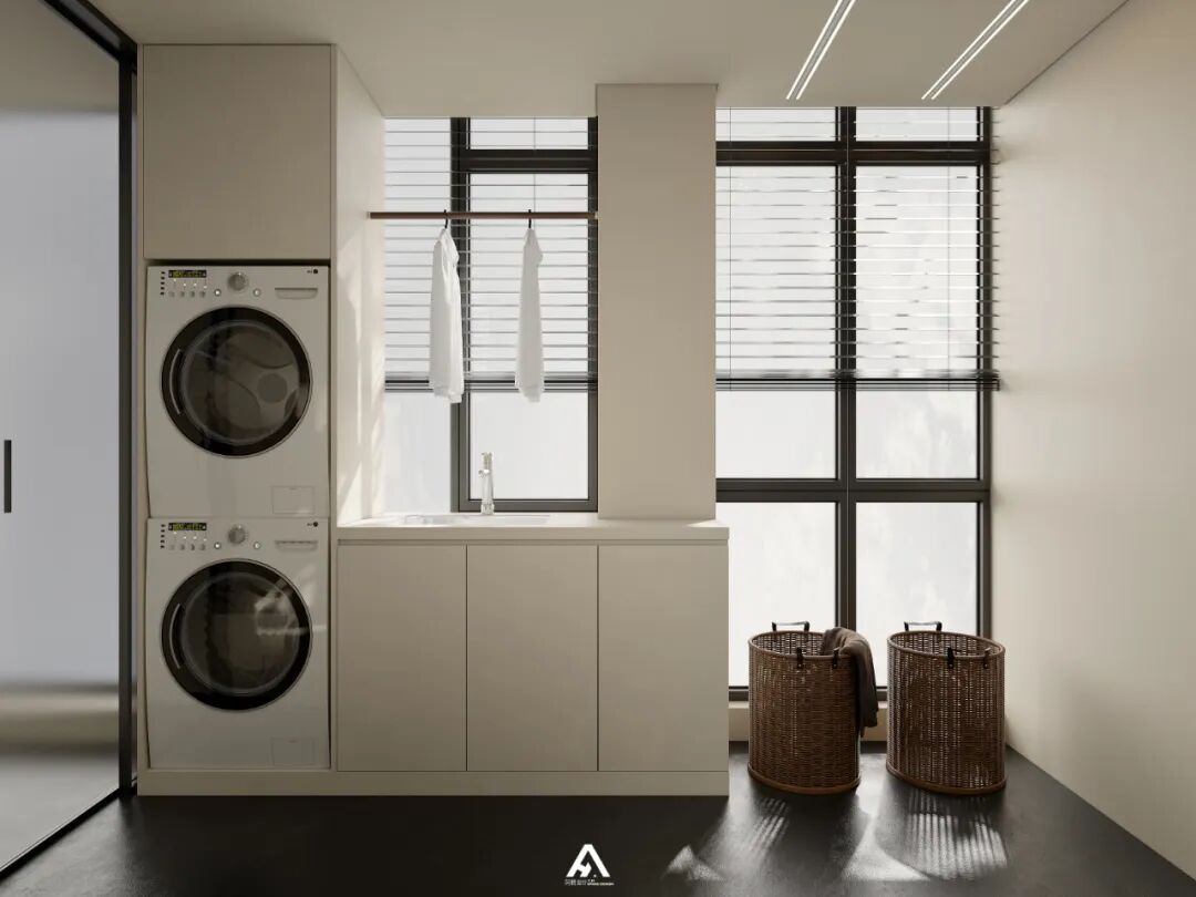 南昌阿鹤设计|210m²滨江大平层，游走在空间里！-88